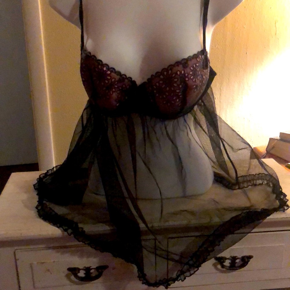 See through lingerie